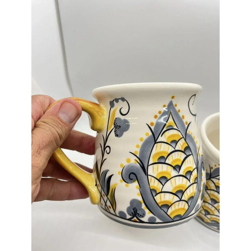Pier 1 Large Coffee Mug 4 3/4